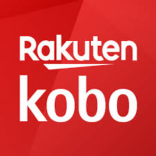 Logo of Rakuten Kobo, featuring a red background with white text.