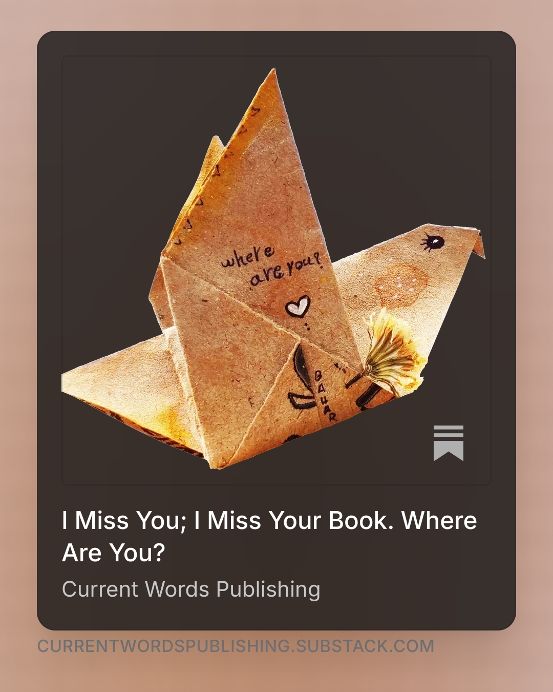 Wondering About A Book I Once Knew